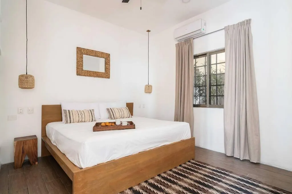 Private Villa Maxanab 7Rooms Pool + Beach Club 툴룸 0*,