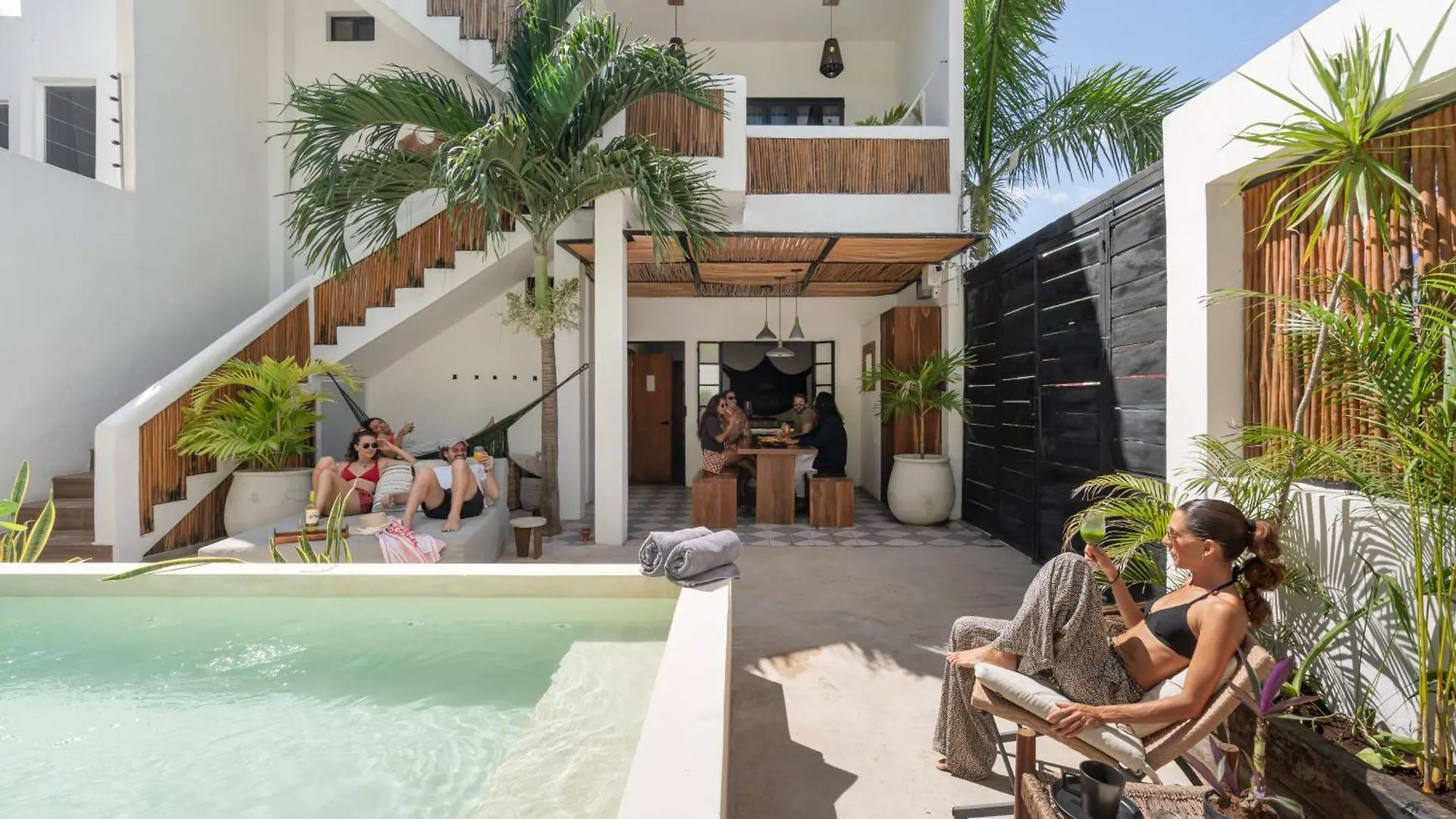 Private Villa Maxanab 7Rooms Pool + Beach Club 툴룸